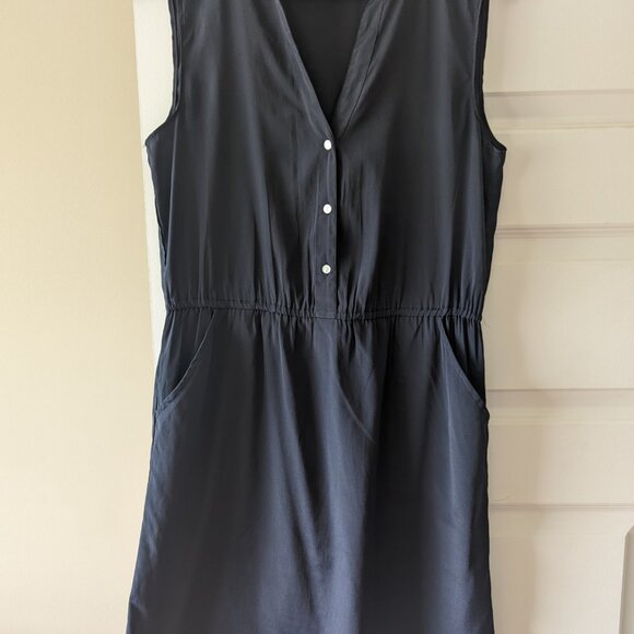 Tommy Hilfiger light summer navy dress - Picture 3 of 4